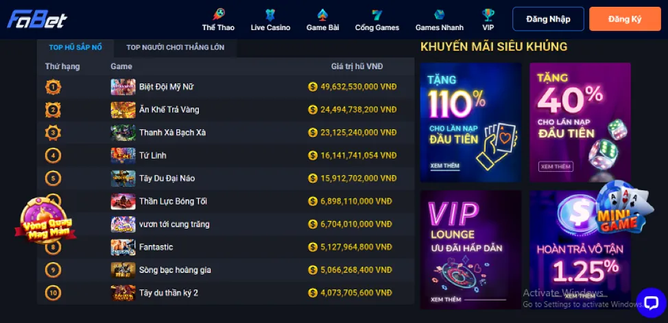 Ưu đãi và khuyến mãi độc quyền cho thành viên Man88 Win